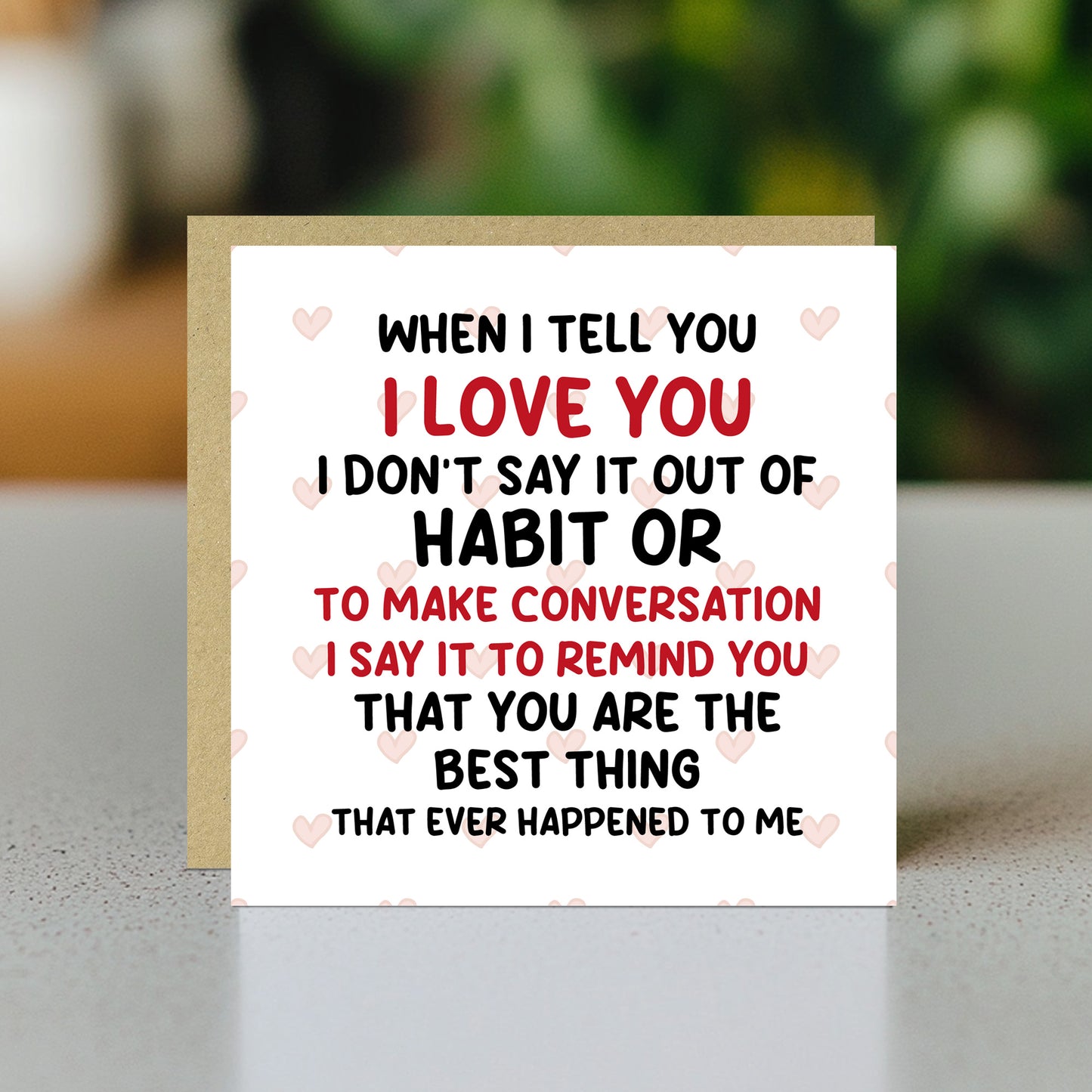 Romantic Card For Valentines Day Anniversary For Husband Wife
