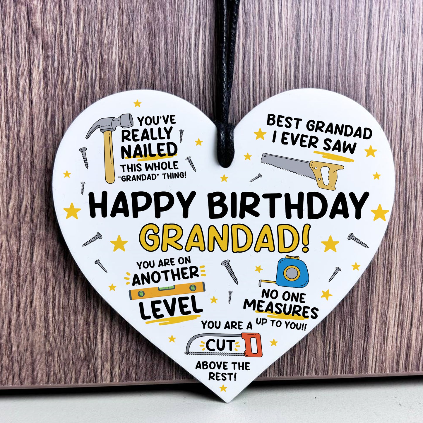 Funny Birthday Gift For Grandad Hammer Tools DIY Grandad Gift