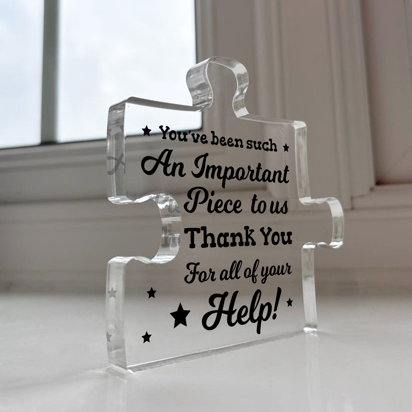 Thank You For Your Help Gift For Teacher Nurse Volunteer Carer