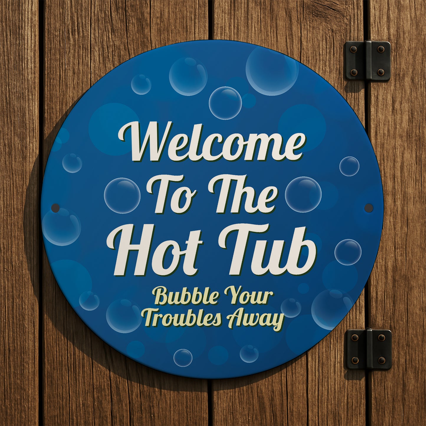 Welcome To The Hot Tub Sign Hot Tub Sign For Outdoor