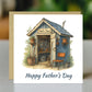 Cute Fathers Day Card For Dad Grandad From Granddaughter