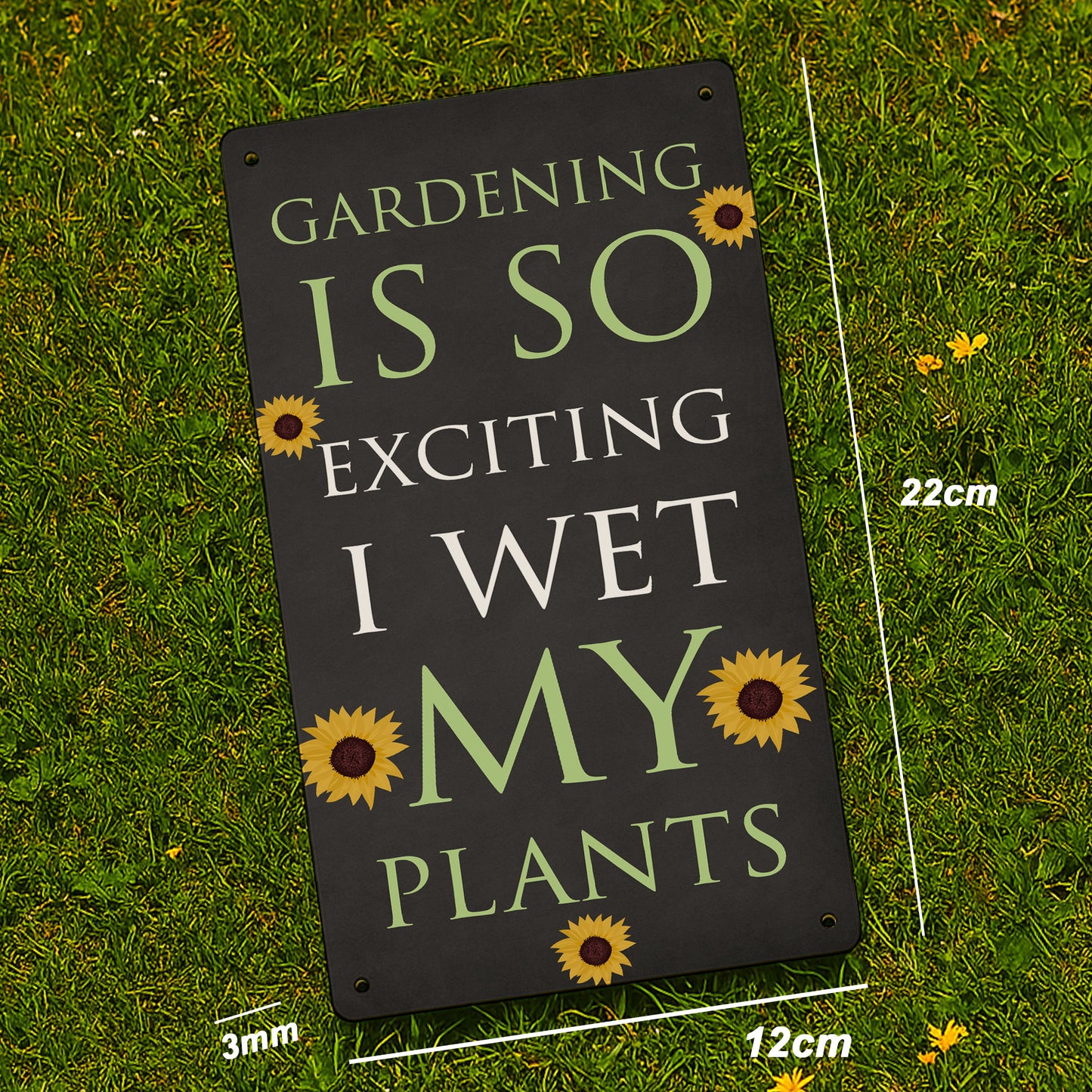 Funny Garden Sign For Outdoors Wet My Plants Funny Gift For Him