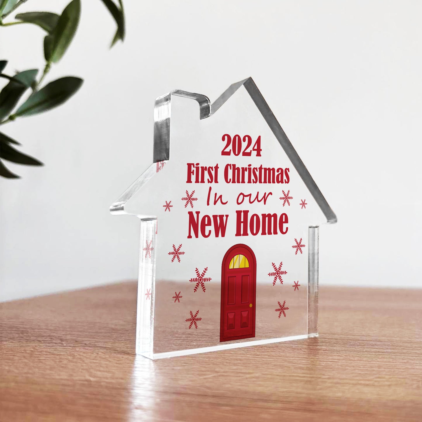 New Home Gift First Christmas in New Home Decoration Acrylic