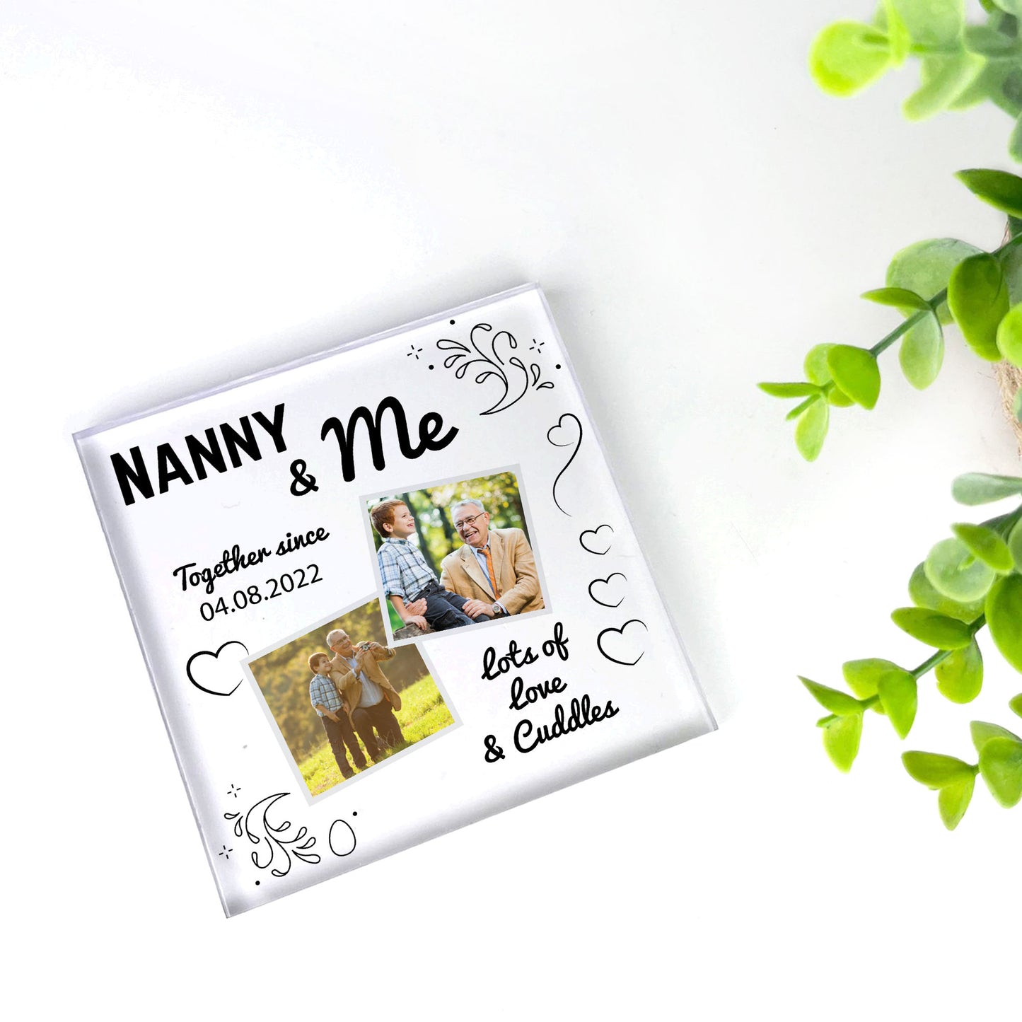 Personalised Gift For NANNY From Granddaughter Grandson