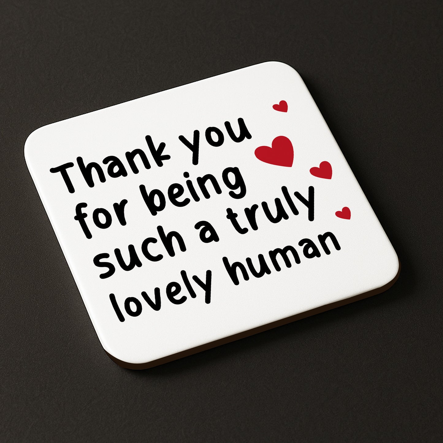Thank You Gift Coaster For Colleague Teacher Friend Mentor
