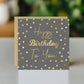 Birthday Card With Envelope Polka Dot Happy Birthday To You Card