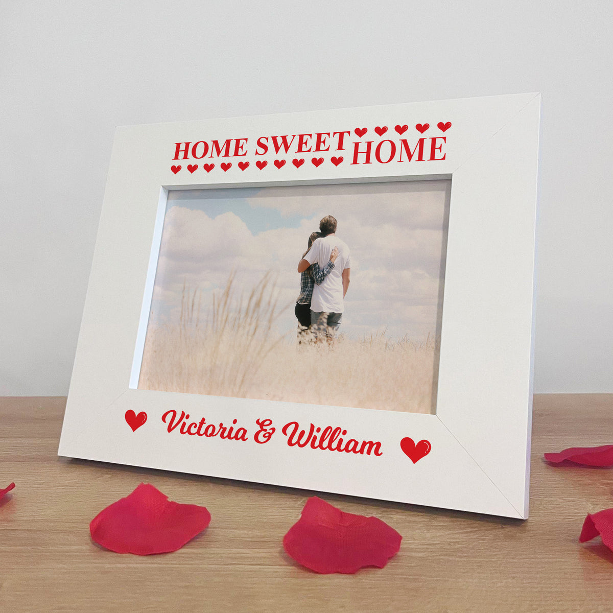 Personalised Photo Frame Gift For Couple Anniversary Birthday