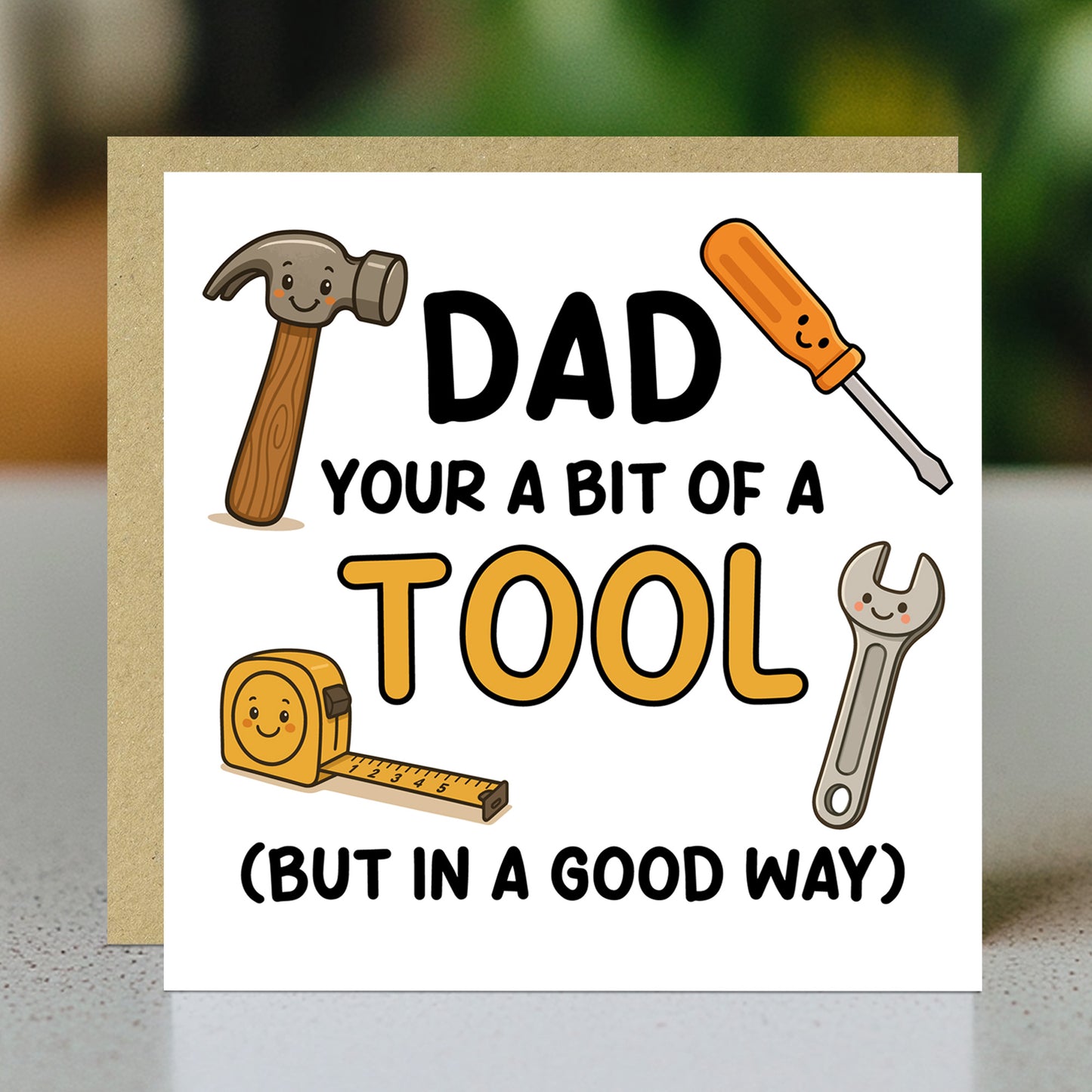 Funny Dad Card For Fathers Day Birthday From Daughter Son Joke