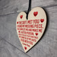 Couple Gifts For Him Her Wood Heart Love Gifts Boyfriend