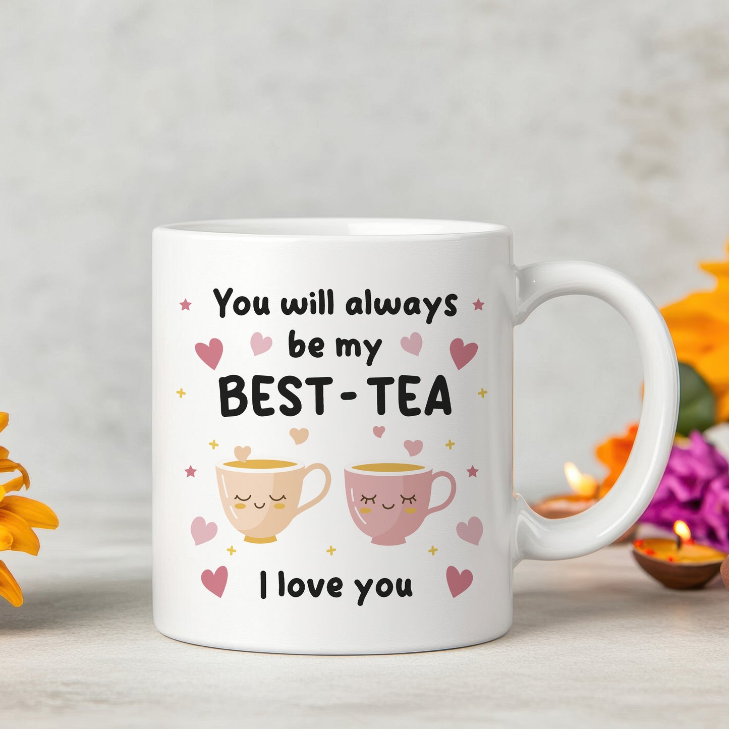 Mug For Best Friend Gift For Birthday MY BEST TEA Mug Bestie