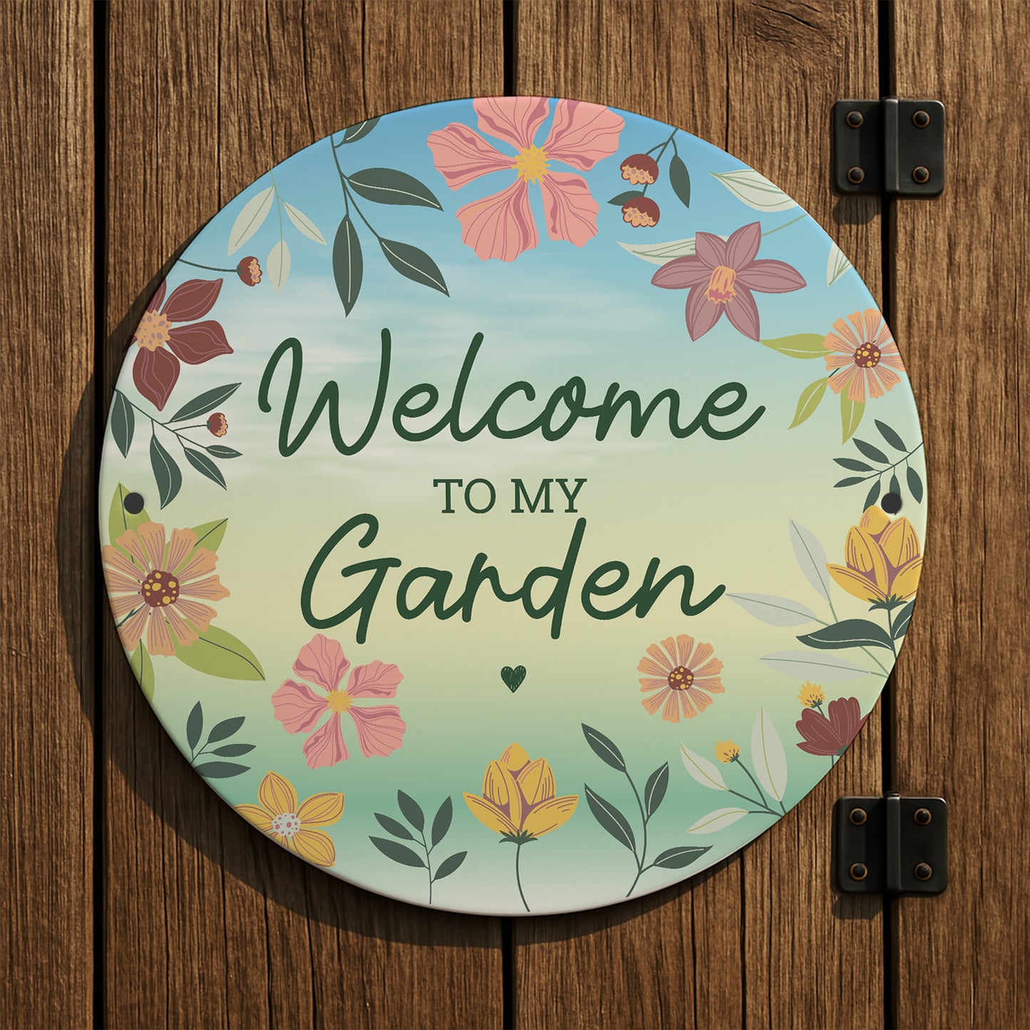 Welcome To My Garden Sign For Outside Shed Summerhouse Sign