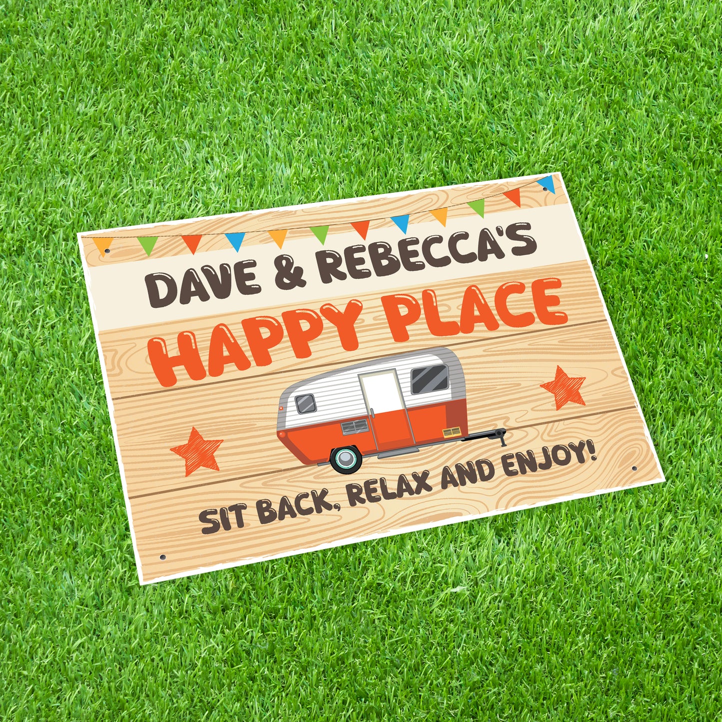 Novelty Gift For Caravan Personalised Sign Funny Caravan Gift