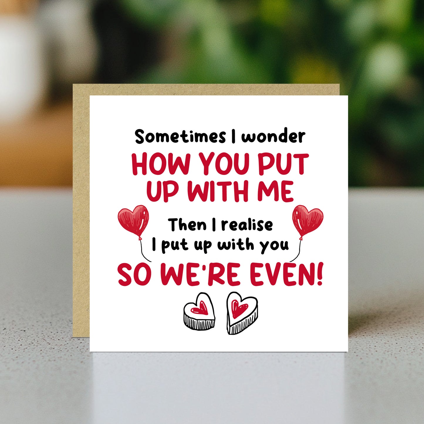 Funny Valentines Card Wedding Anniversary Card Birthday Cards