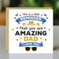 Dad Card For Fathers Day With Envelope Included Birthday Card