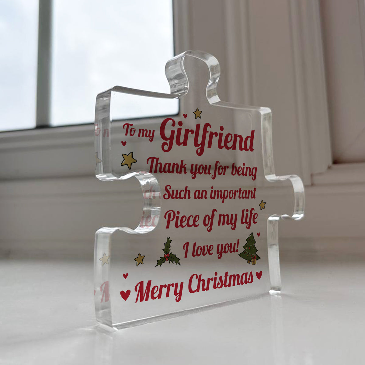 Gifts For Girlfriend Thank You Important Piece Of My Life