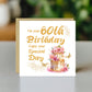 60th Birthday Card Milestone Age 60 Card For Female Mum Nan