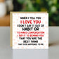 Romantic Card For Valentines Day Anniversary Best Thing Ever