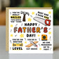 Fathers Day Card Novelty Tools Funny Cards For Dad Happy Fathers