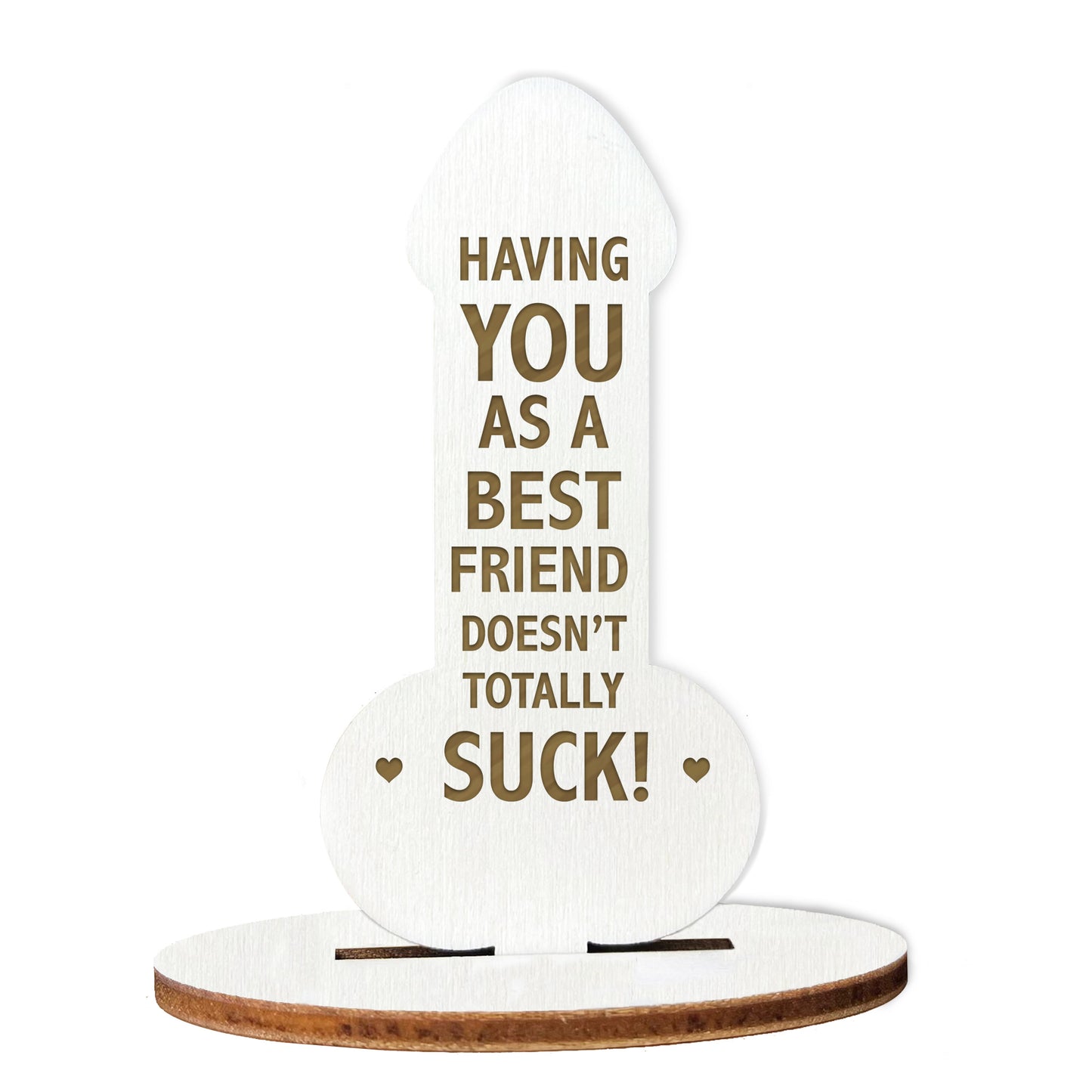 Novelty Gift For Friend Thank You Best Friend Funny Birthday