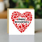 Happy Anniversary Card For Couple Boyfriend Girlfriend Husband
