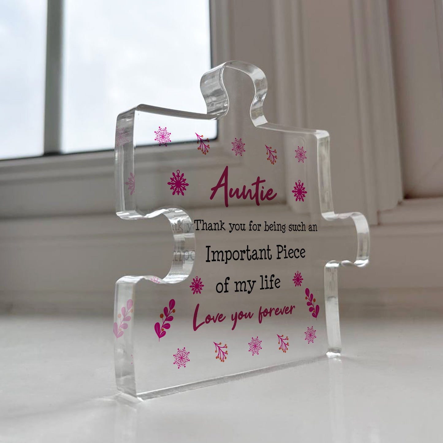 Auntie Birthday Gifts Standing Plaque Keepsake Christmas