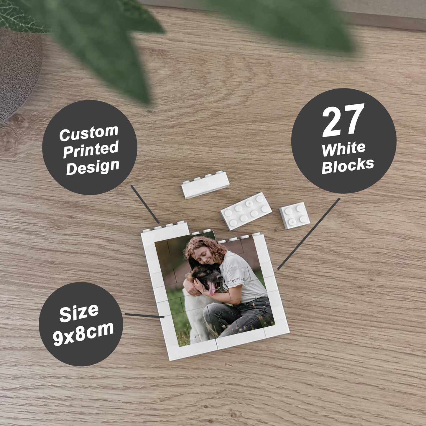 Dog Photo Plaque Personalised Dog Gifts For Dog Lover Photo