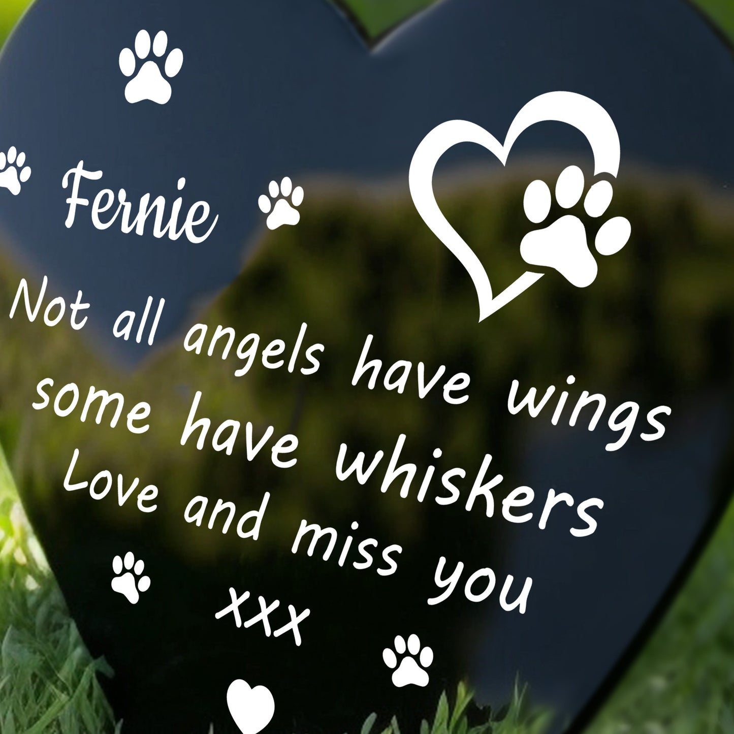 Pet Memorial Garden Grave Stake Dog Graveside Memorial Decor
