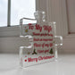 Gifts For Wife Thank You Important Piece Of My Life Wife Gift