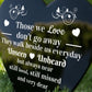 Memorial Stake For Garden or Grave, Graveside Memorial Gifts