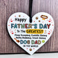 Fathers Day Gift For Greatest Dog Dad Funny Gift For Dad Heart