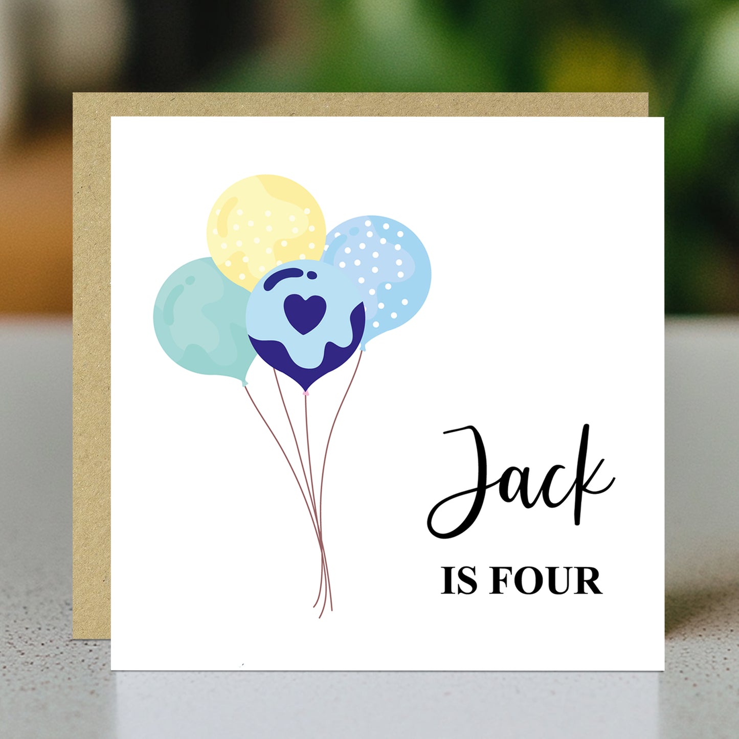 4th Birthday Card For Son Grandson Nephew Brother Personalised