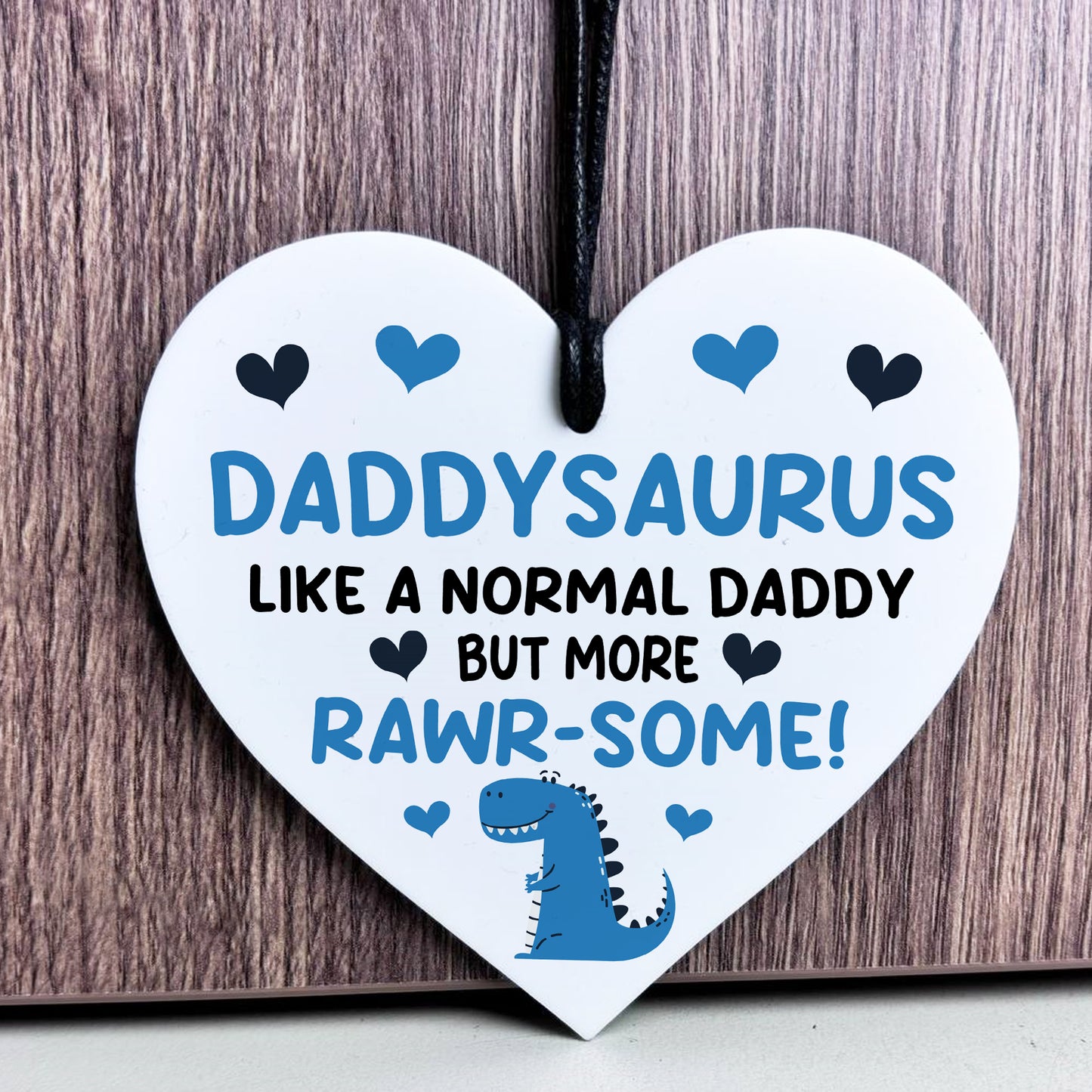 Funny Daddy Gifts Daddysaurus Plaque From Daughter Son Birthday