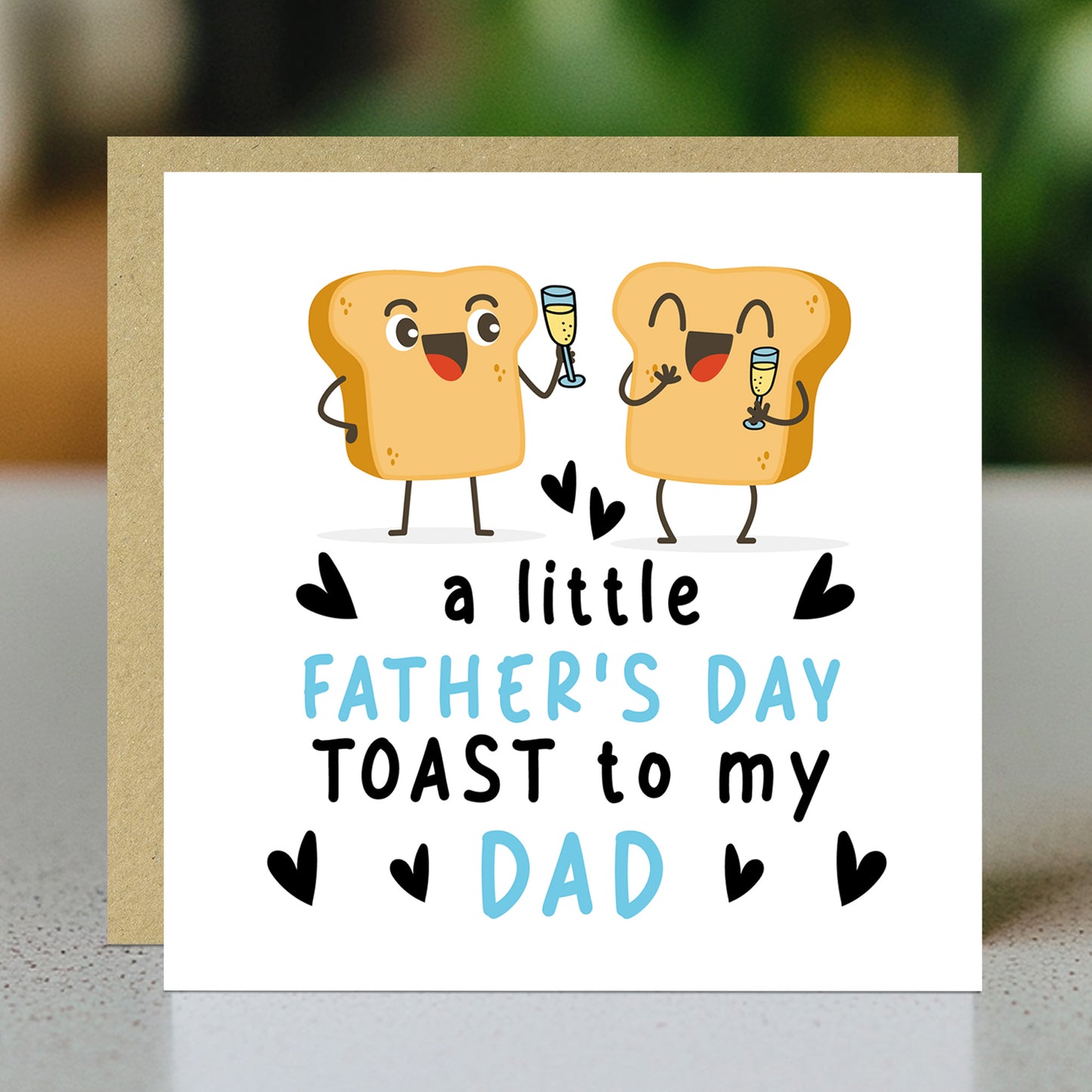 Fathers Day Novelty Card For Dad Happy Father's Day Card