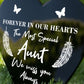 Personalised Auntie Memorial Grave Stake Graveside Memorial