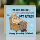 Funny Birthday Card For Dad Joke Card Old Dad From Daughter Son