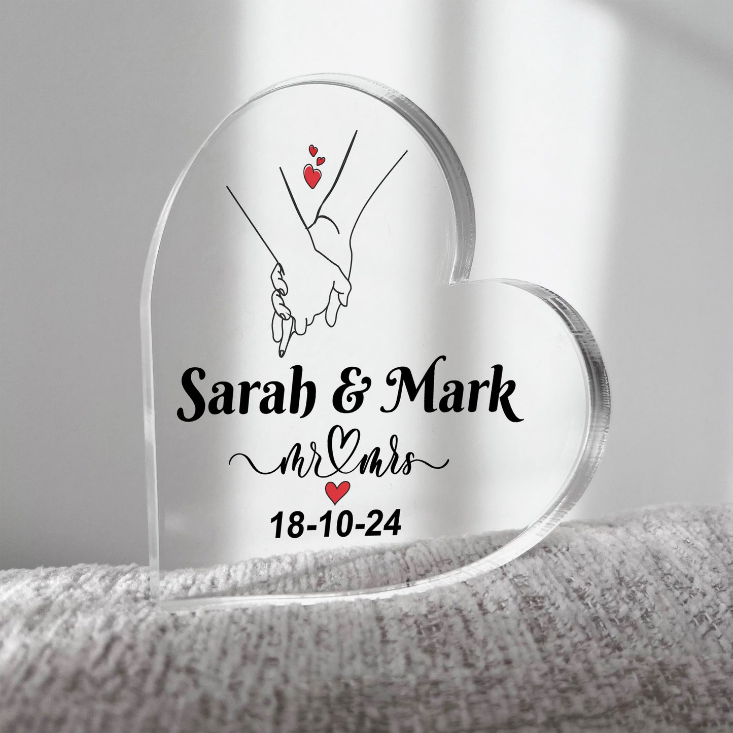 Personalised Anniversary Plaque Wedding Anniversary Presents