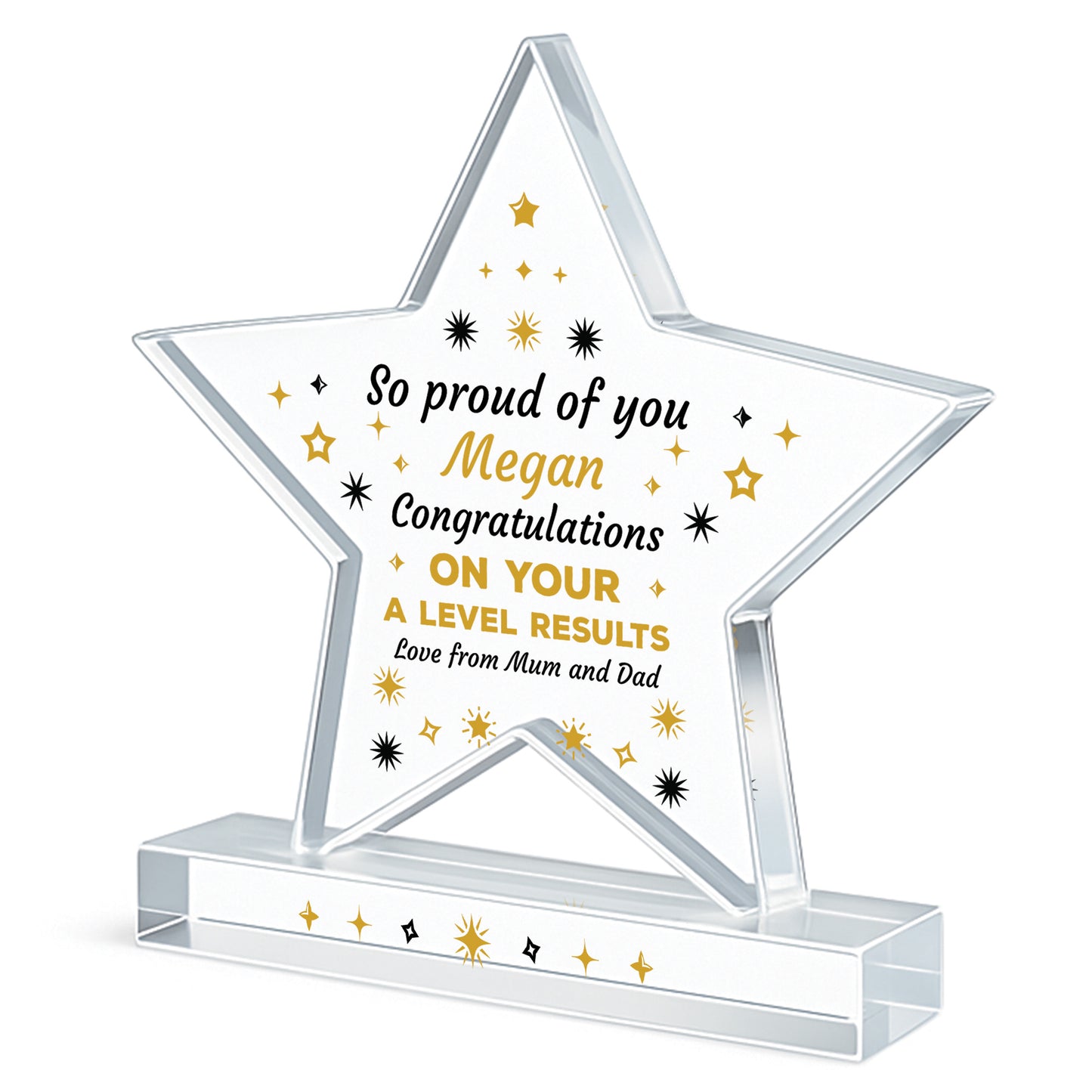 Personalised Congratulations Gift For A Level Results Day