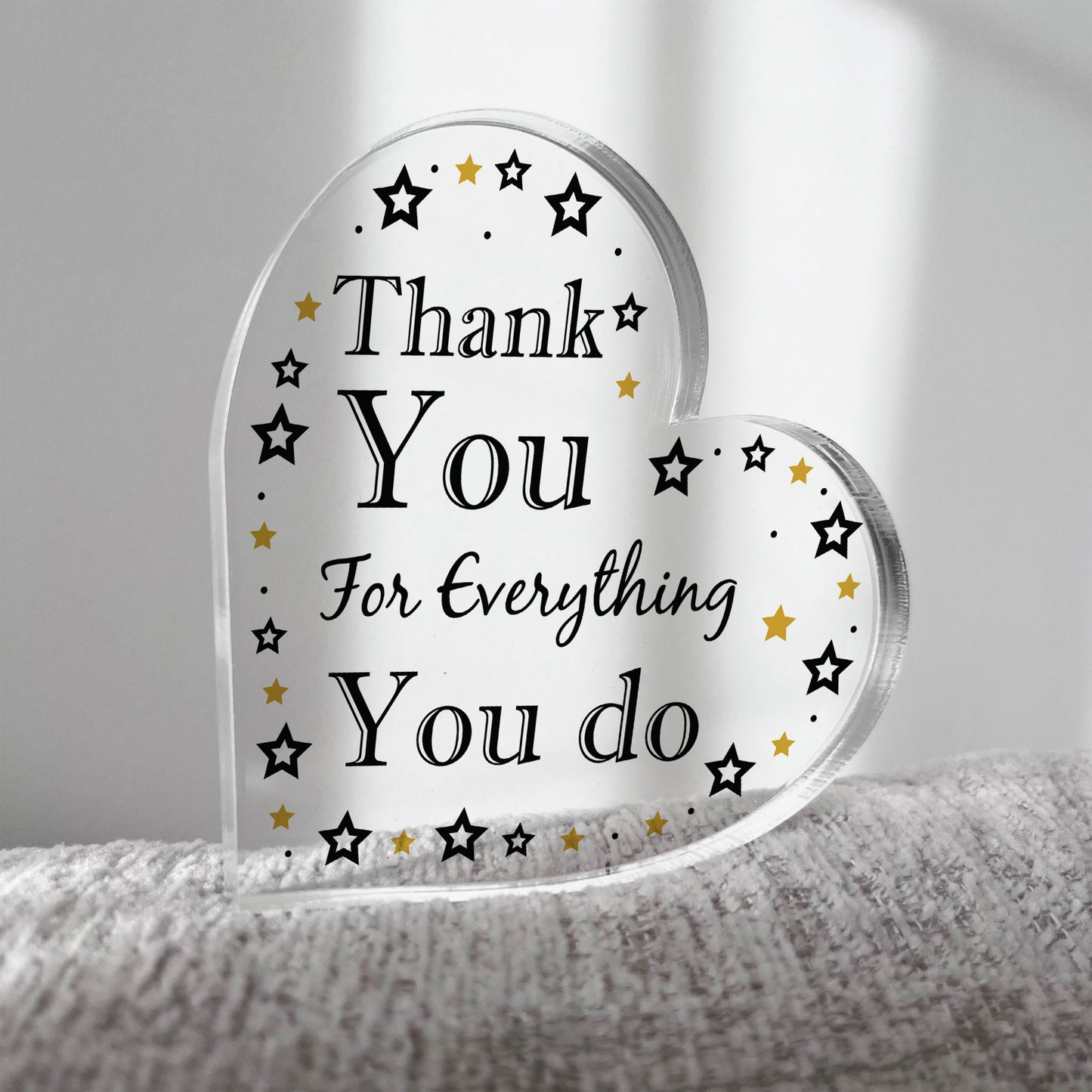 Gift For Colleague Volunteer Teacher Acrylic Plaque Thank You