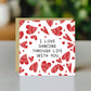 Valentines Day Card, I Love Dancing Through Life With You