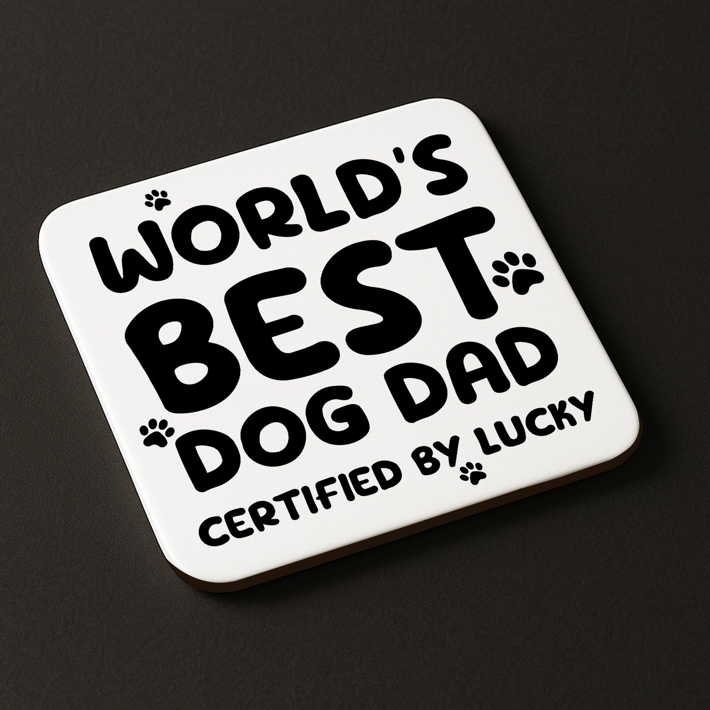Fathers Day Gift For Worlds Best Dog Dad From Dog Puppy