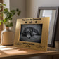 Keepsake Memorial Photo Frame For Dog Puppy Pet Hardest Goodbye