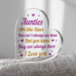 Auntie Plaque Aunties Are Like Stars Thank You Gift For Her