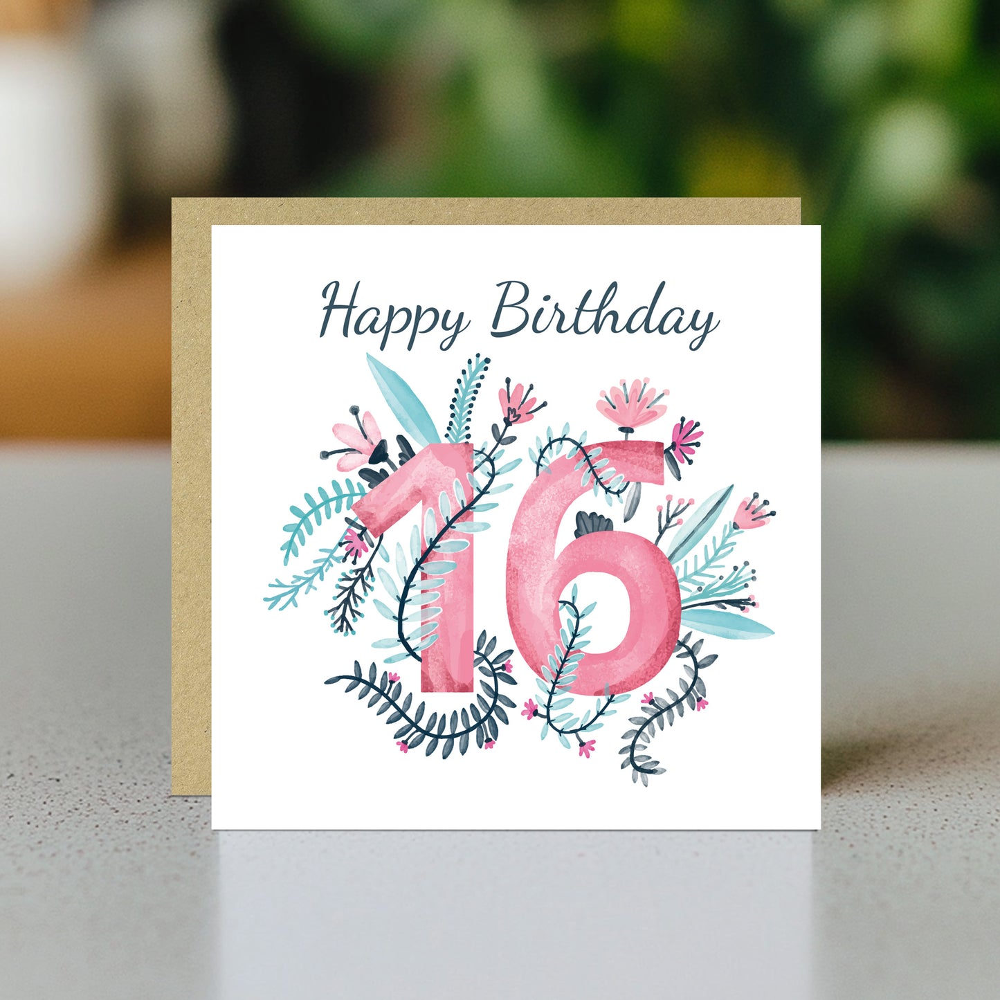 Happy 16th Birthday Card For Daughter Granddaughter 16 Birthday