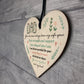 Dad Wooden Heart Keepsake Gift From Daughter Dad Gift