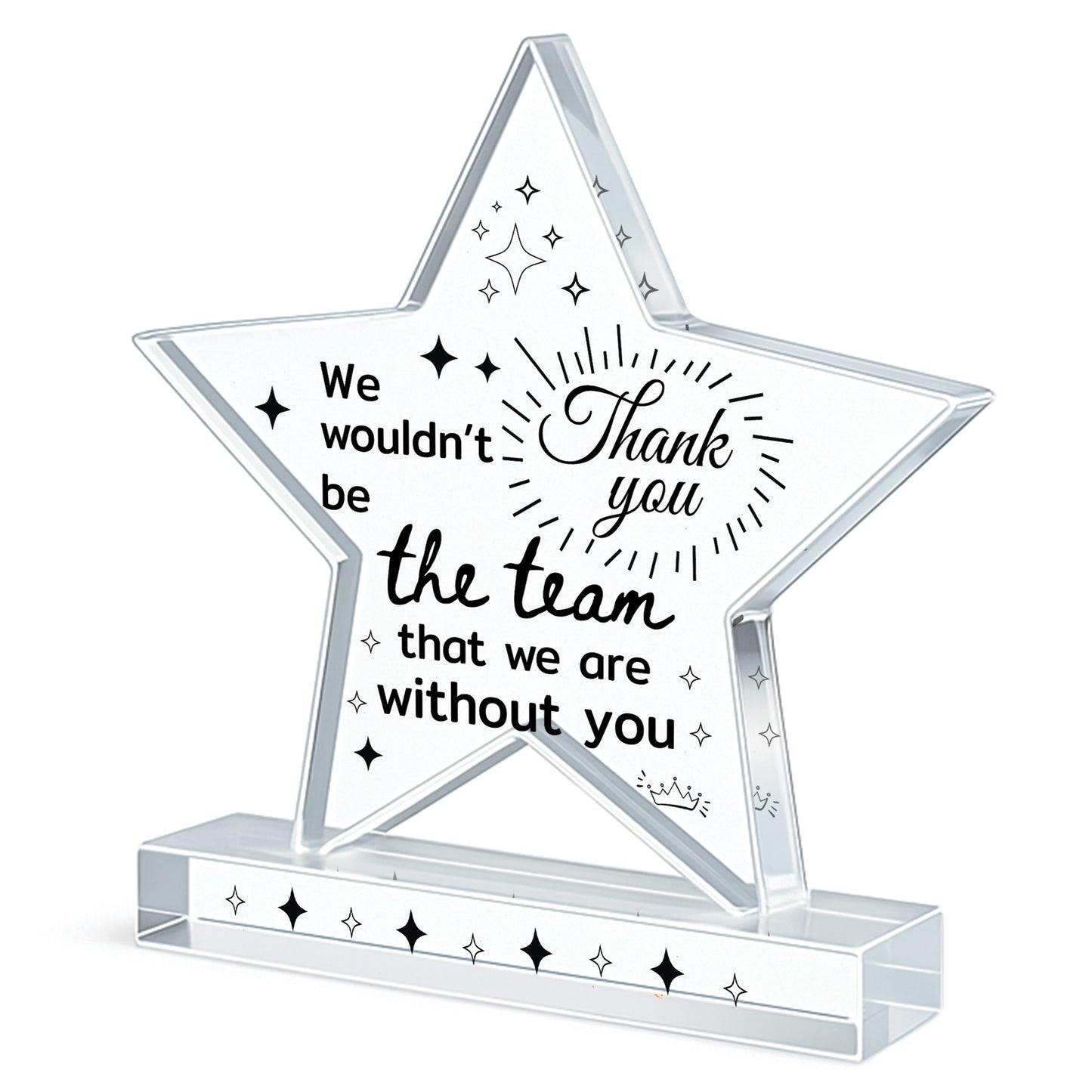 Thank You Gifts For Colleague Star Plaque Coworker Going Away