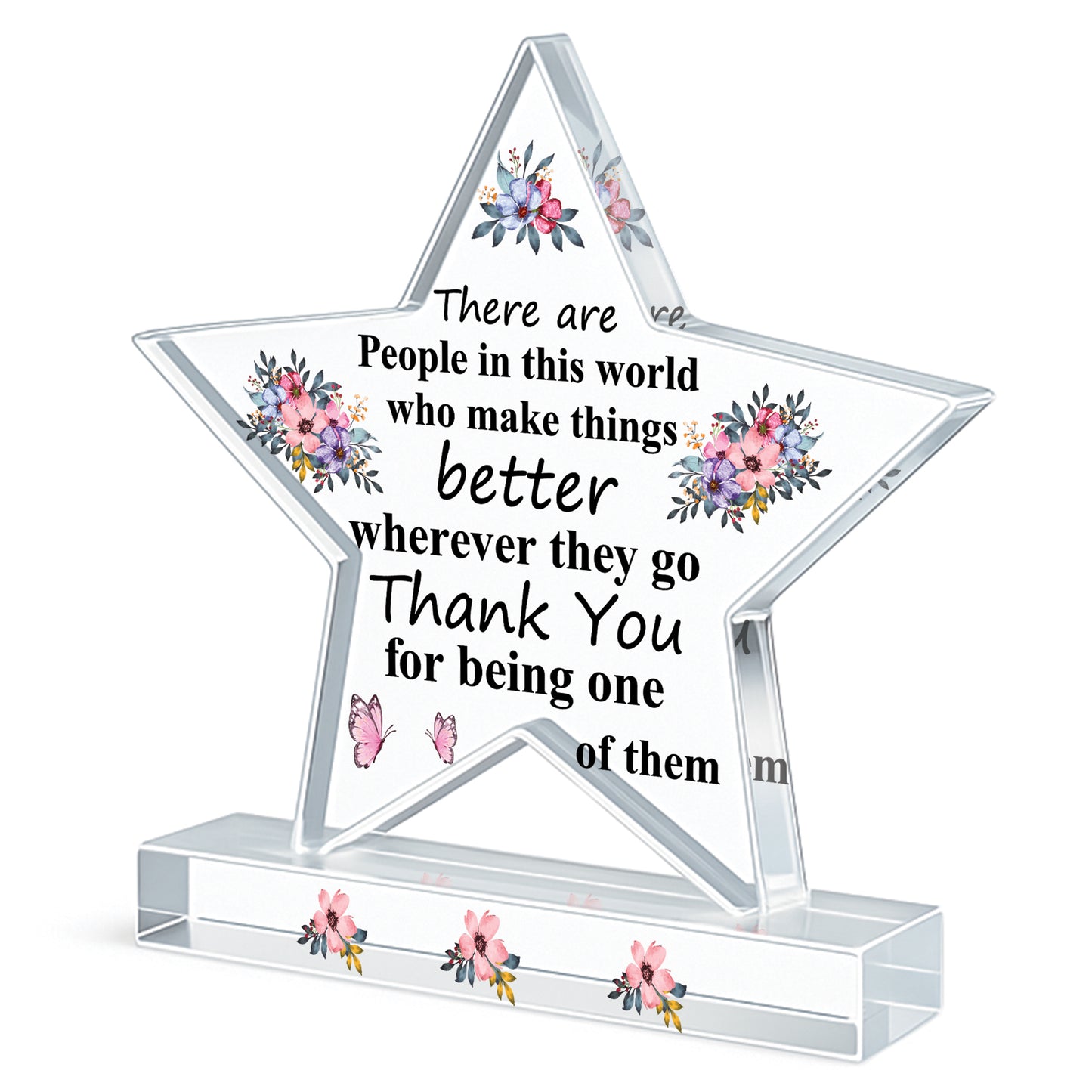 Thank You Gifts Make The World Better Plaque Appreciation Gift