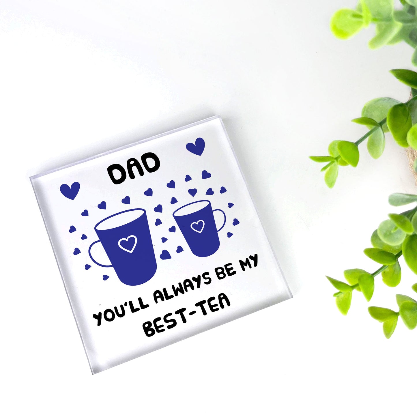 Dad Gifts From Daughter Son Acrylic Block Dad Gift For Birthday