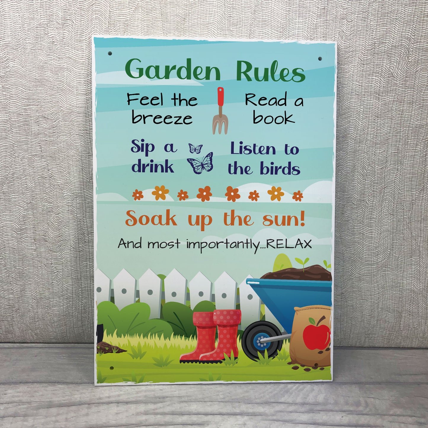 Garden Sign Funny Beautiful Sign For Garden Summerhouse Yard