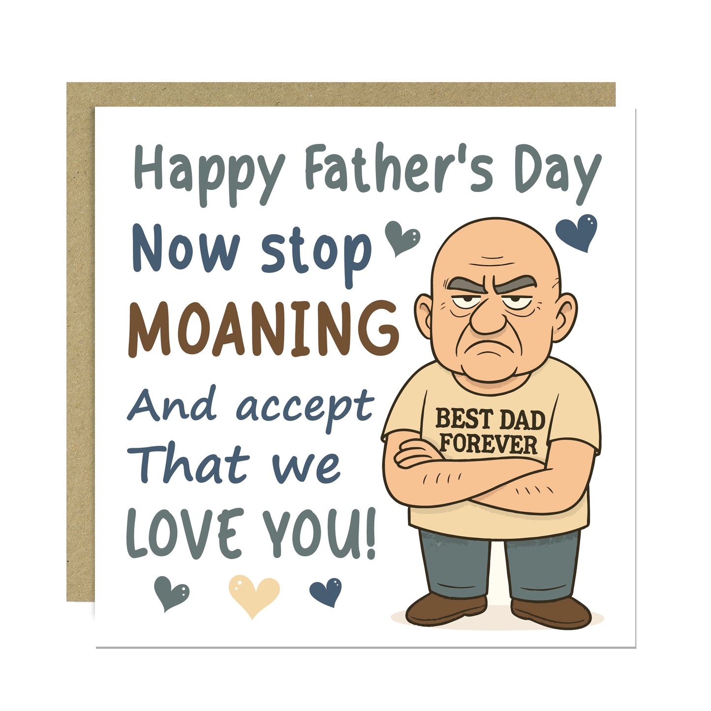 Fathers Day Funny Card Pack of 6 Novelty Father's Day Bundle