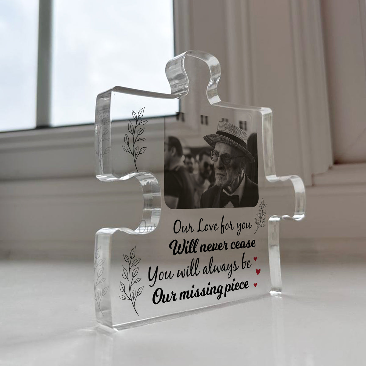 Missing Piece Memorial Gift For Mum Dad Nan Nanny Grandad